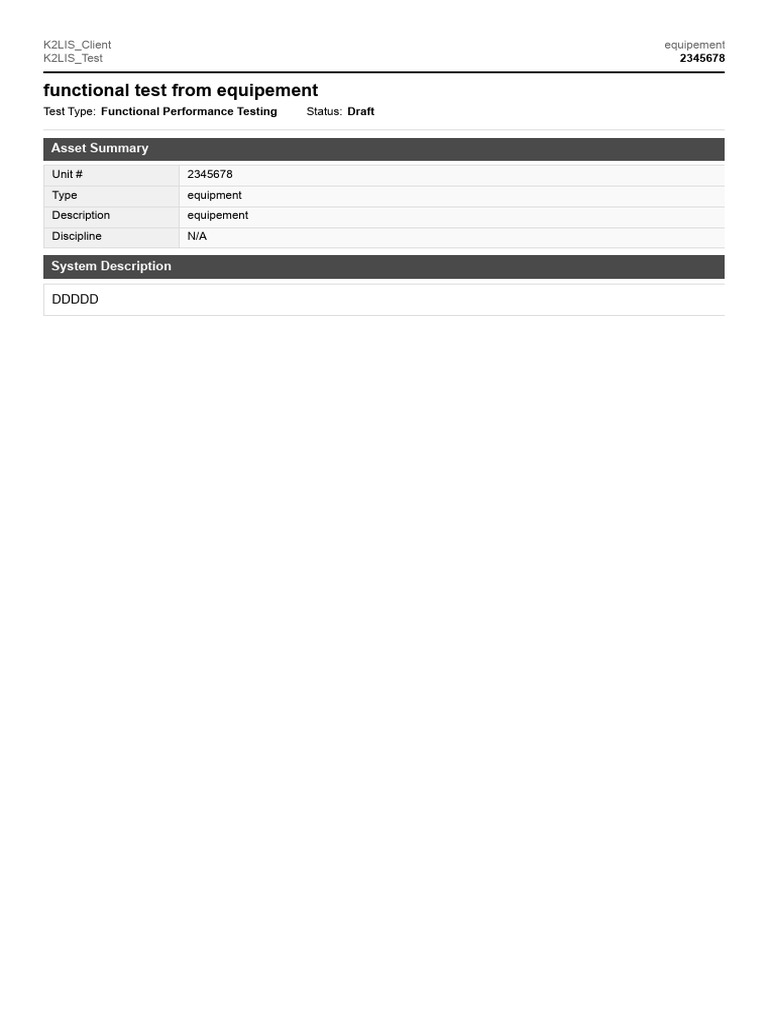 Filled Functional Tests 2025-12-22 | PDF