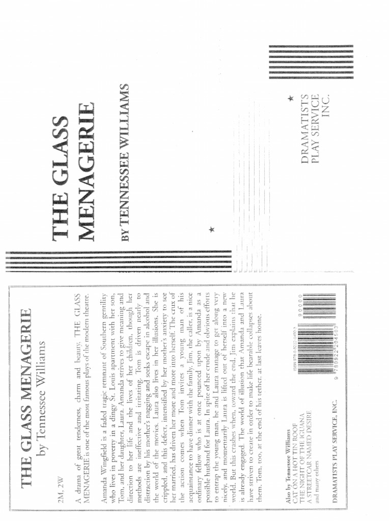 Glass Menagerie Script | PDF