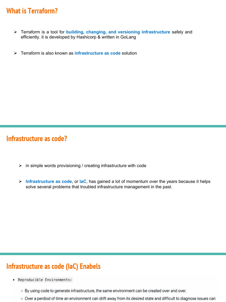Terraform Intro (1) | PDF | Cloud Computing | Information Technology