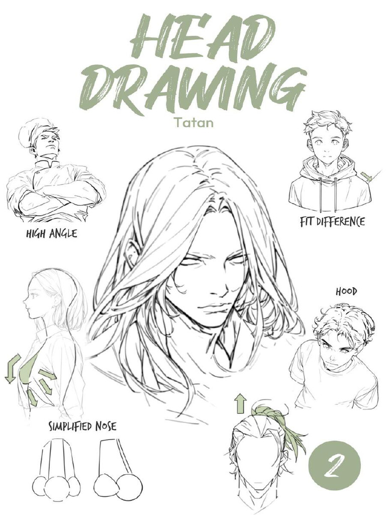 Head Drawing Collection | PDF