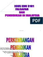 Perkembangan Pendidikan Di Malaysia