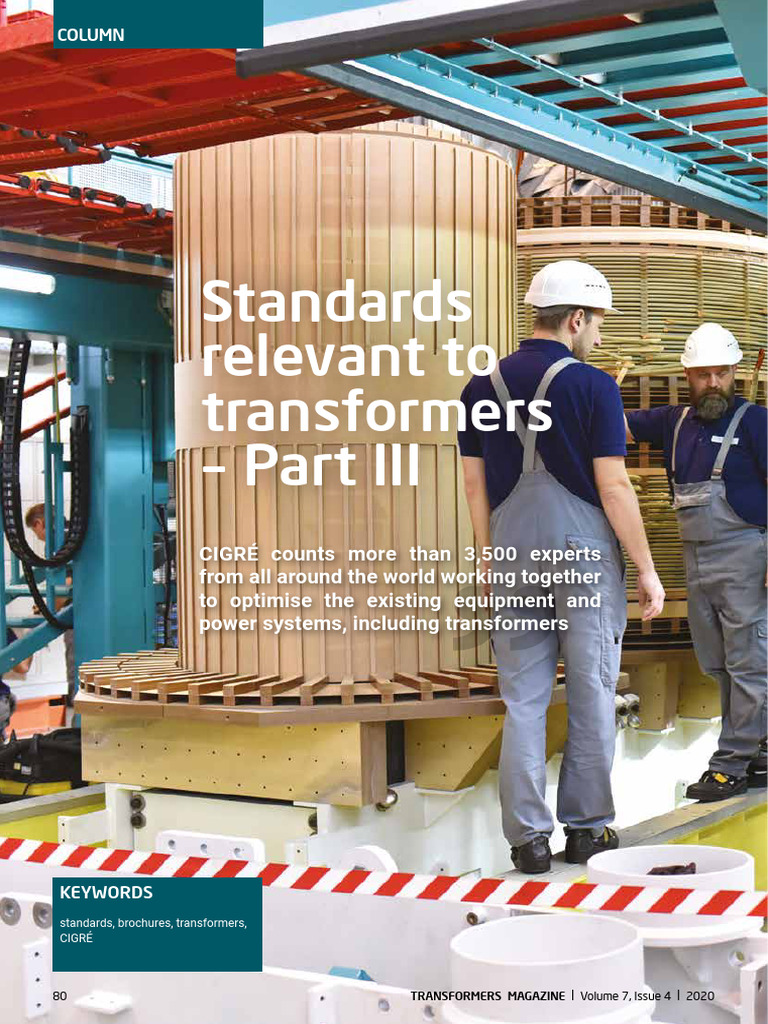 2020 Standards relevant to transformers - Part III | PDF | Transformer ...