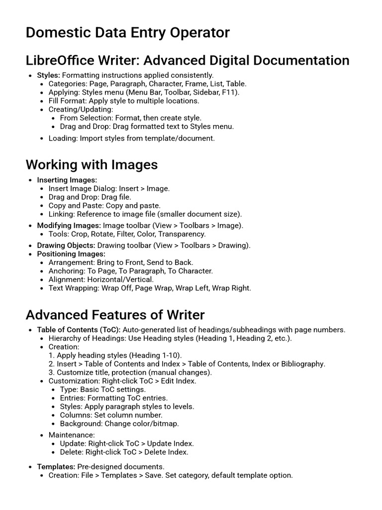 Advanced LibreOffice Data Management Guide | PDF | Relational Database ...