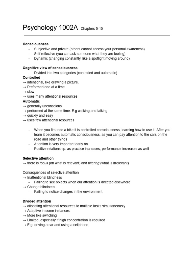 Understanding Consciousness and Sleep | PDF | Sleep | Rapid Eye ...