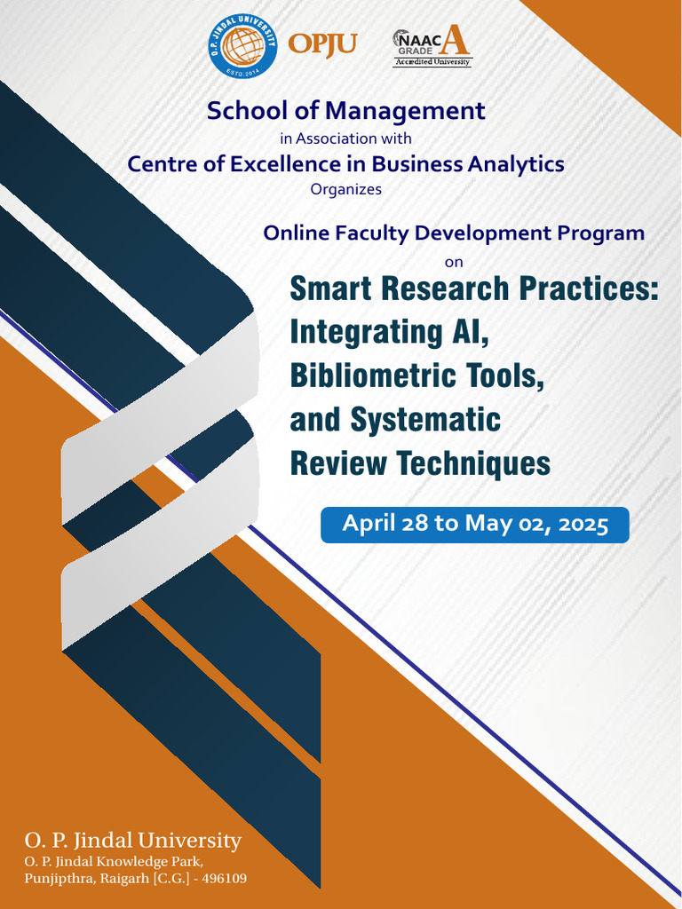 Smart Research Practices FDP 2025 | PDF