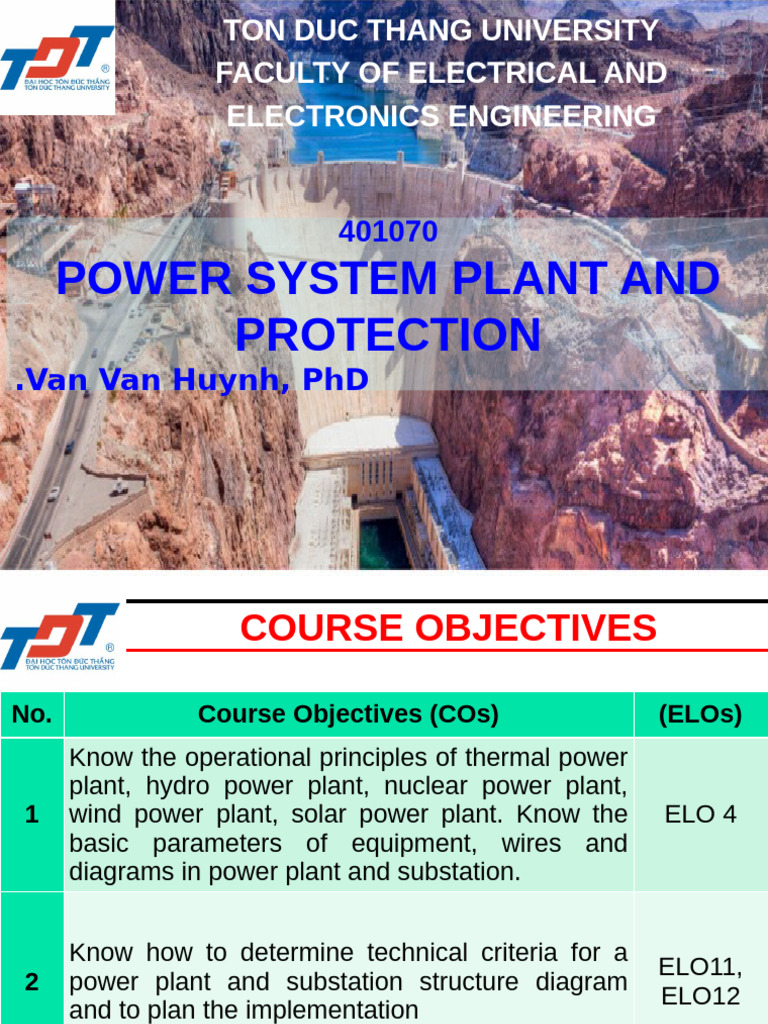 Power System Plant & Protection Course | PDF | Transformer | Power Station
