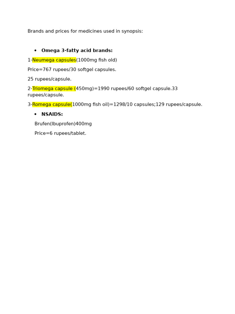 Synopsis Brands Scene | PDF