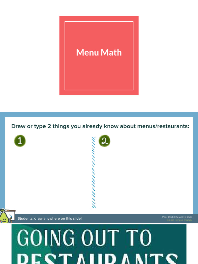 Understanding Restaurant Menus | PDF