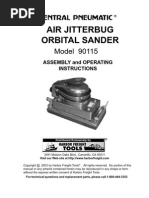 Download Air Jitterbug Orbital Sander Model 90115 by renspur SN9764722 doc pdf