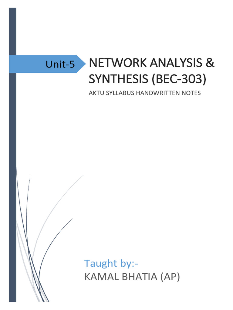 Nas Unit - 5 Notes Bec-303 | PDF