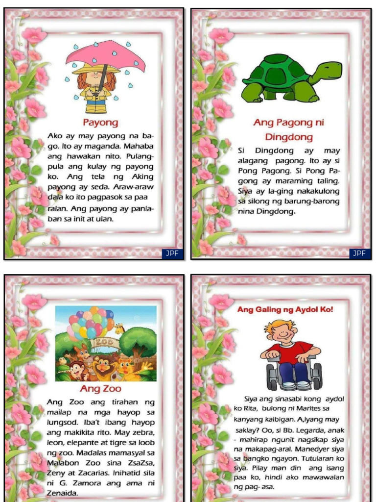 Repititve Patterns - Filipino | PDF