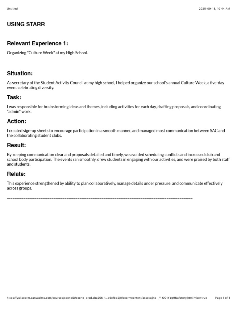 Using Starr | PDF