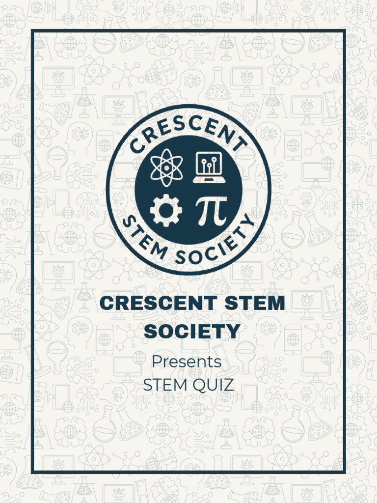 STEM Society Post | PDF