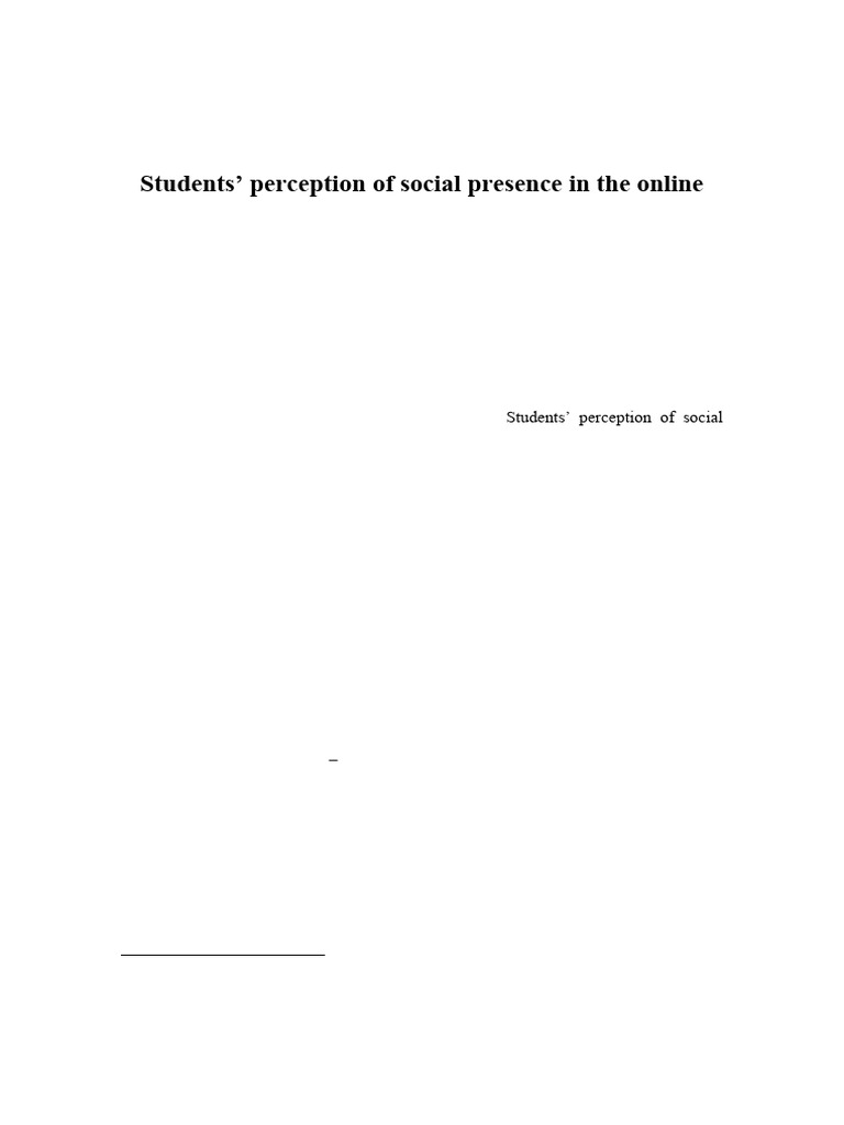 S2_ Students’ Perception of Social Presence in the Online EFL Speaking ...