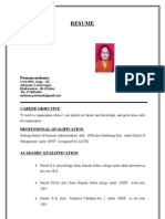 Poonam Resume