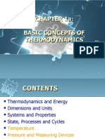 Chapter 1A: Basic Concepts of Thermodynamics