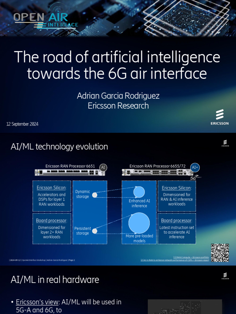 AI/ML Advancements for 6G Networks | PDF | Artificial Intelligence ...