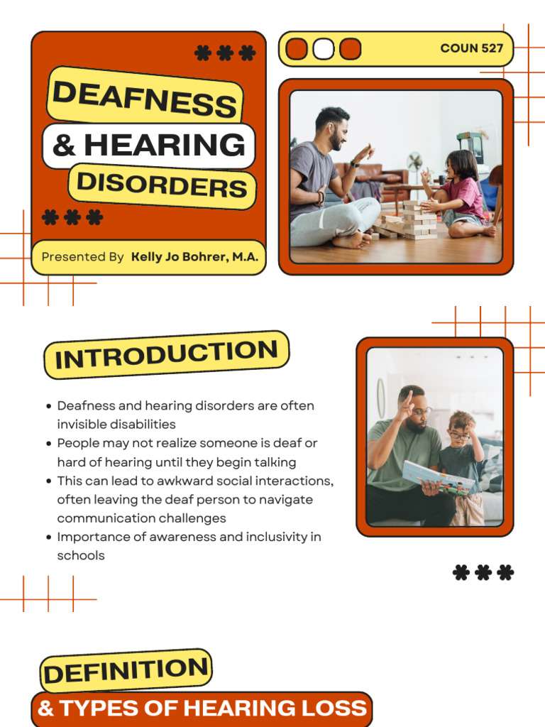 Understanding Deafness and Hearing Loss | PDF | Hearing Loss | Deafness