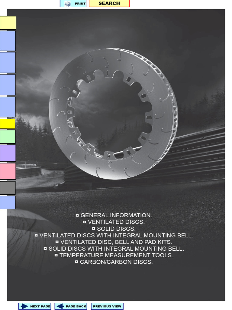 AP Racing Brake Discs Overview | PDF | Vehicles | Vehicle Technology