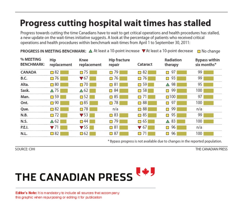 Canada Hospital Wait Times Stalled PDF Science & Mathematics(01)
