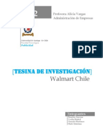 Trabajo Investigación Walmart Chile