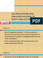 cEA REGULATIONS 2010 (Measures Relating To Safety