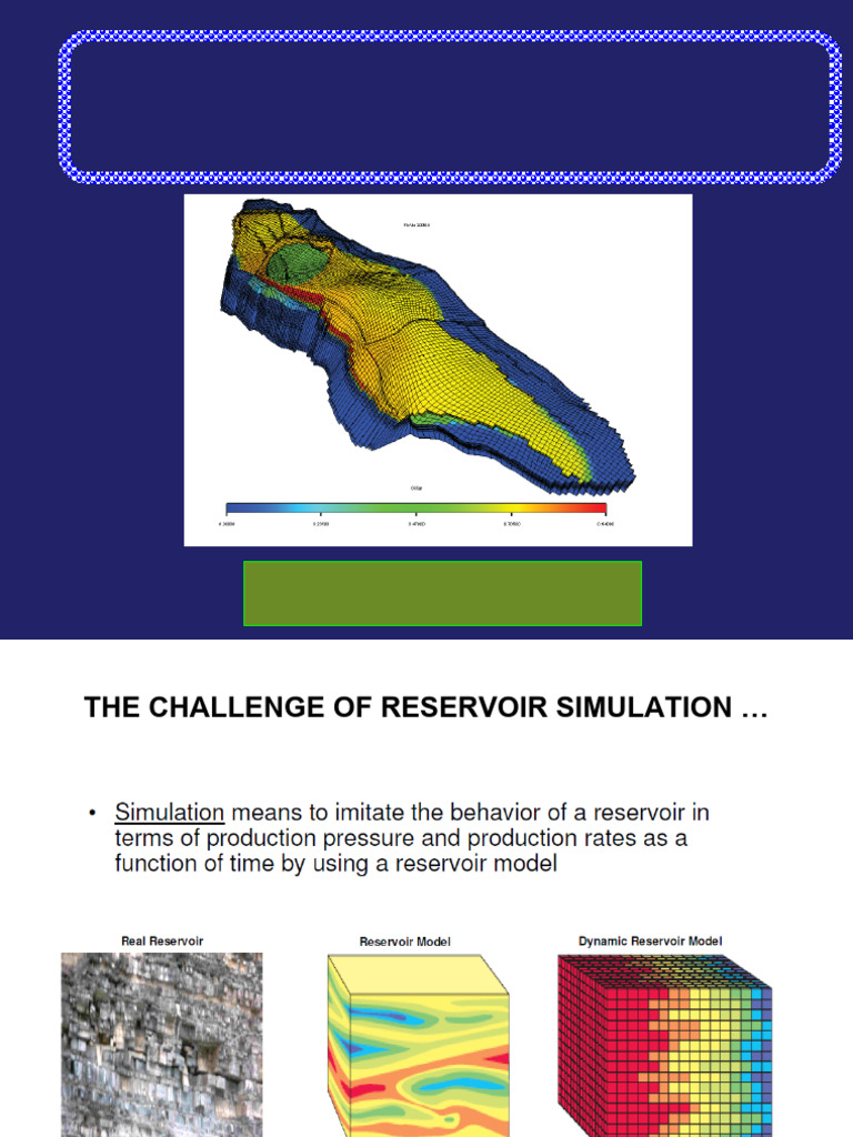 Reservoir Simulation Techniques Overview | PDF | Fluid Dynamics ...