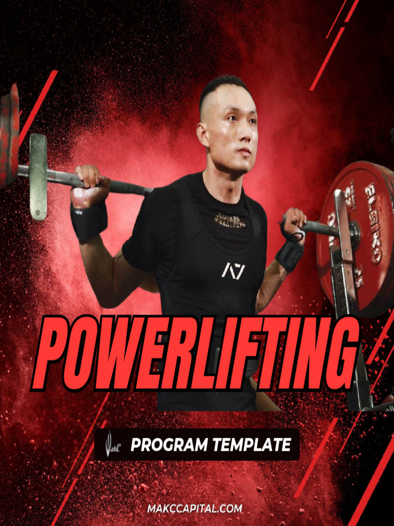 Makc Template Powerlifting - Vietpdf | PDF
