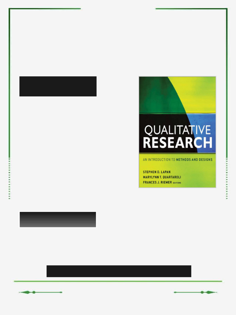 Qualitative Research Design An Interactive Approach 1st Edition by ...