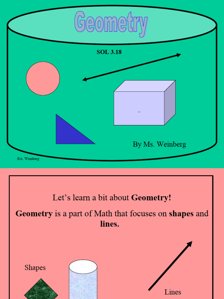 468669252 Geometry PPT Slideshow | PDF | Shape | Rectangle