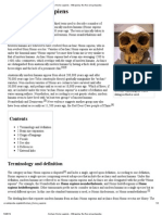 Archaic Homo Sapiens - Wikipedia, The Free Encyclopedia