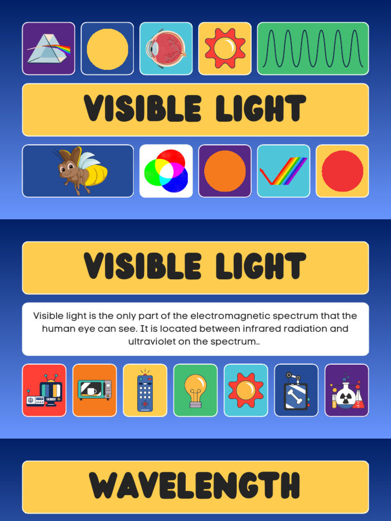 Black and Yellow Science Light and Color Illustrative Educational ...