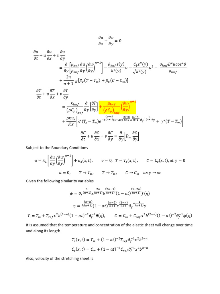 Mathematical Modeling of Fluid Dynamics | PDF | Physical Sciences ...