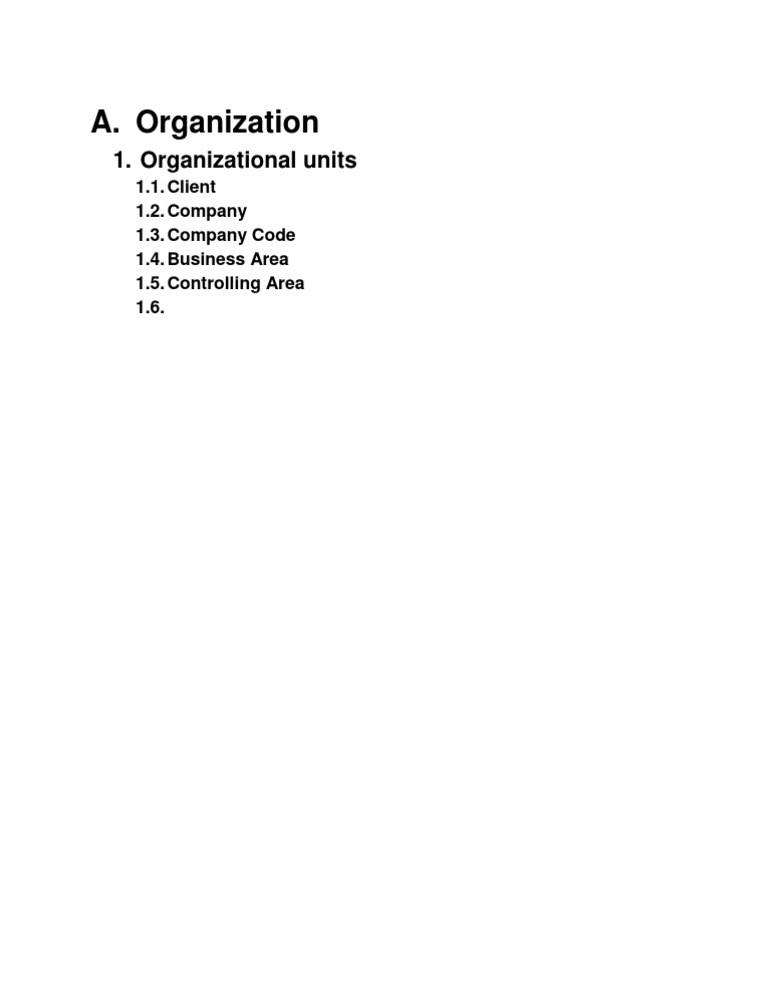 Organization | PDF | Finance & Money Management