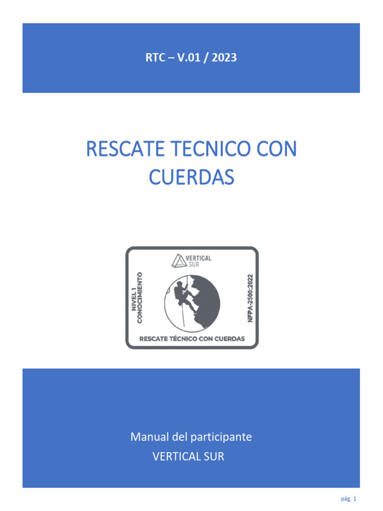 Manual Del Participante RTC v.01 | PDF | Cuerda | Derecho laboral