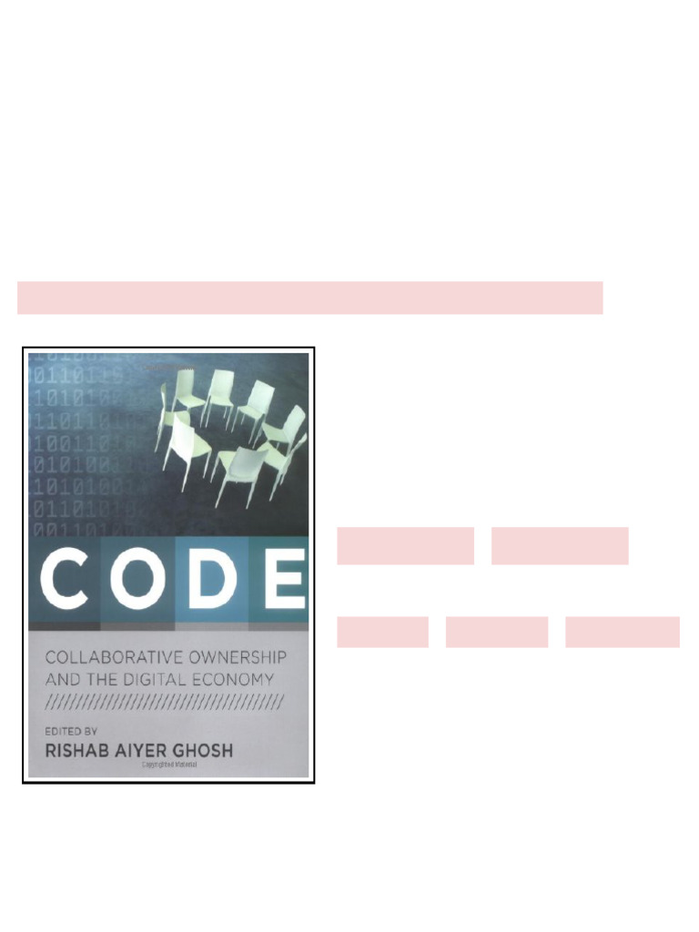 (Ebook) CODE: Collaborative Ownership and the Digital Economy by Rishab ...