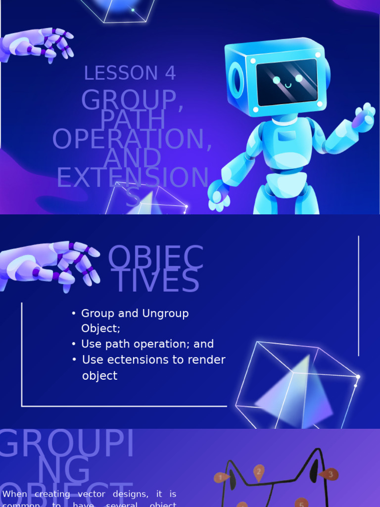 Grouping and Path Operations in Design | PDF | Rendering (Computer ...