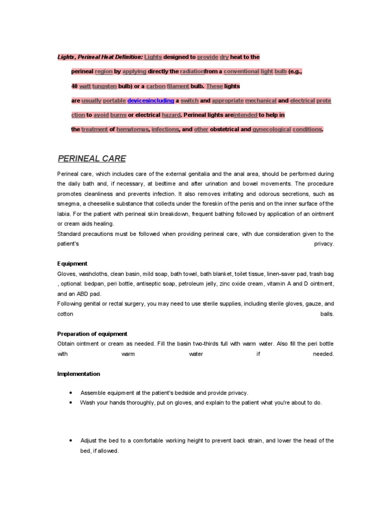 peri care Urinary Incontinence Infrared