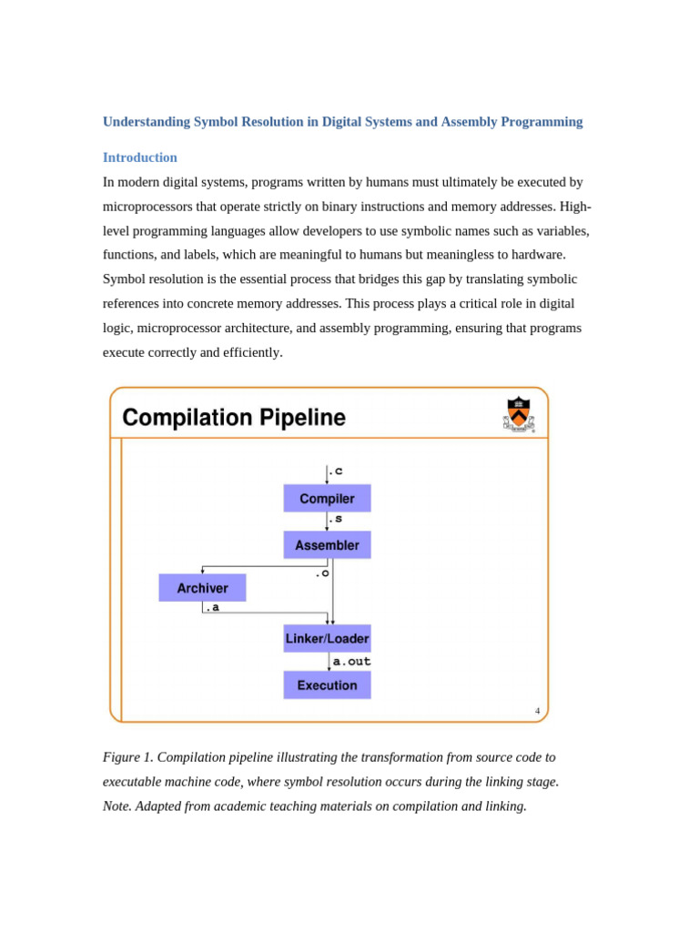 Symbol Resolution in Digital Systems | PDF | Computer Program | Programming