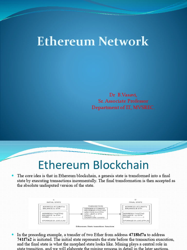 Etherium Network&Stack | PDF | Computer Engineering | Computer Science
