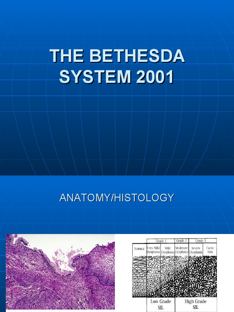 TBS 2001 Specimen Adequacy and Pathology Medical