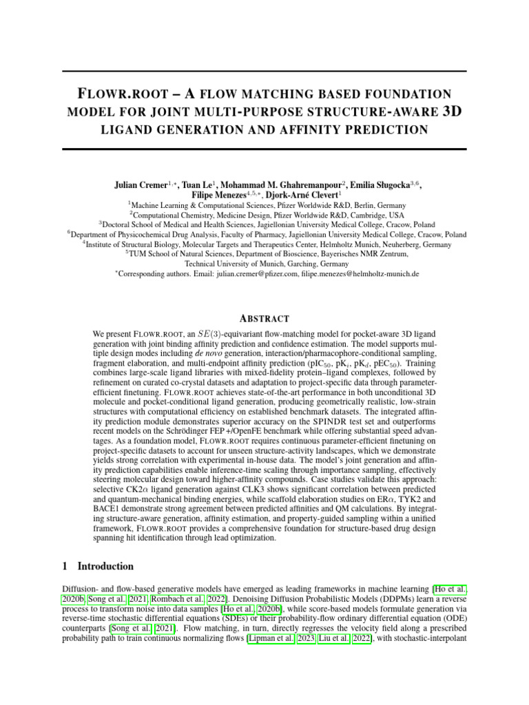 Flowr Root | PDF | Ligand (Biochemistry) | Docking (Molecular)