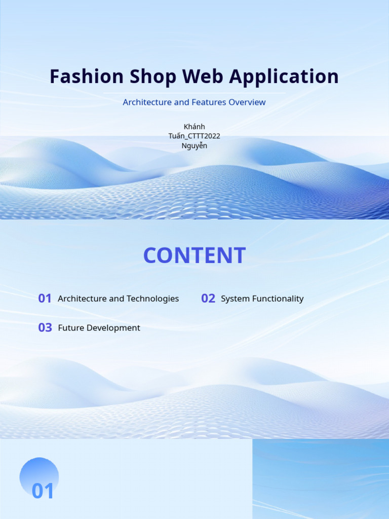 Fashion Shop Web Application | PDF | Cloud Computing | Databases