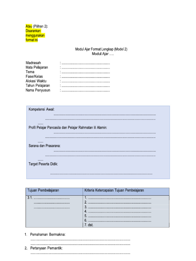 Modul B Arab | PDF