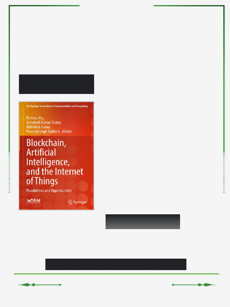 Blockchain, Artificial Intelligence, and the Internet of Things ...