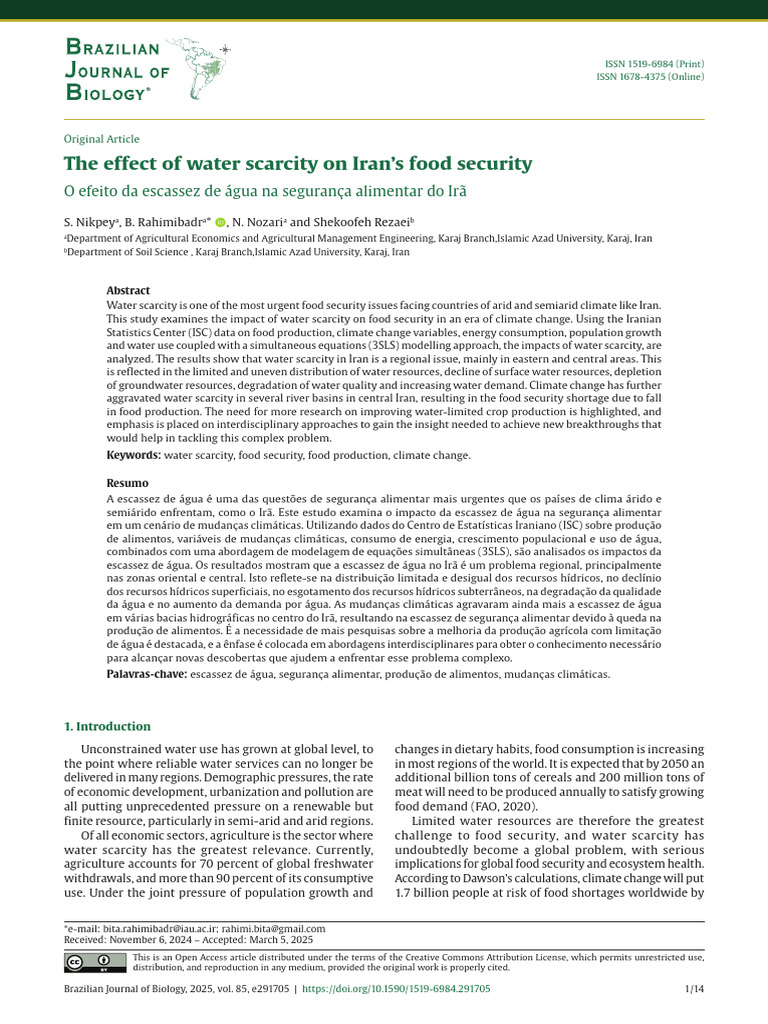 baixado2 | PDF | Water Scarcity | Food Security