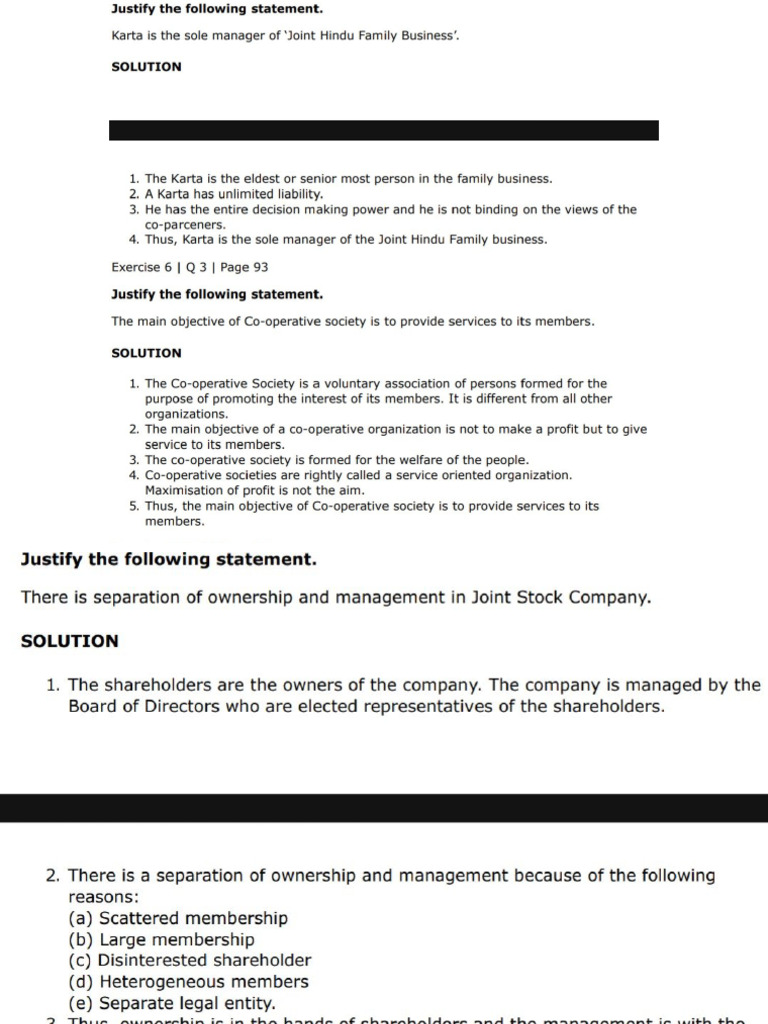 Ocm Answer | PDF