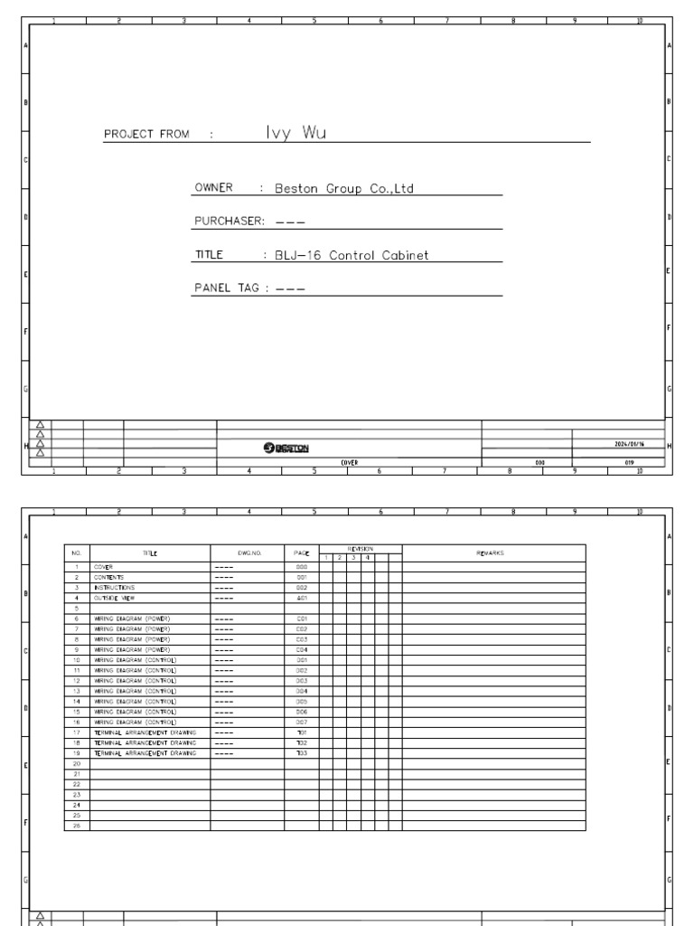 BLJ-16 Electrical Schematic Diagram - 20240314-REV1 | PDF ...