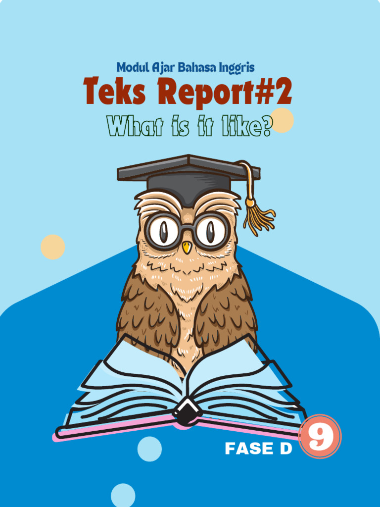 Modul Ajar Teks Report Bahasa Inggris | PDF
