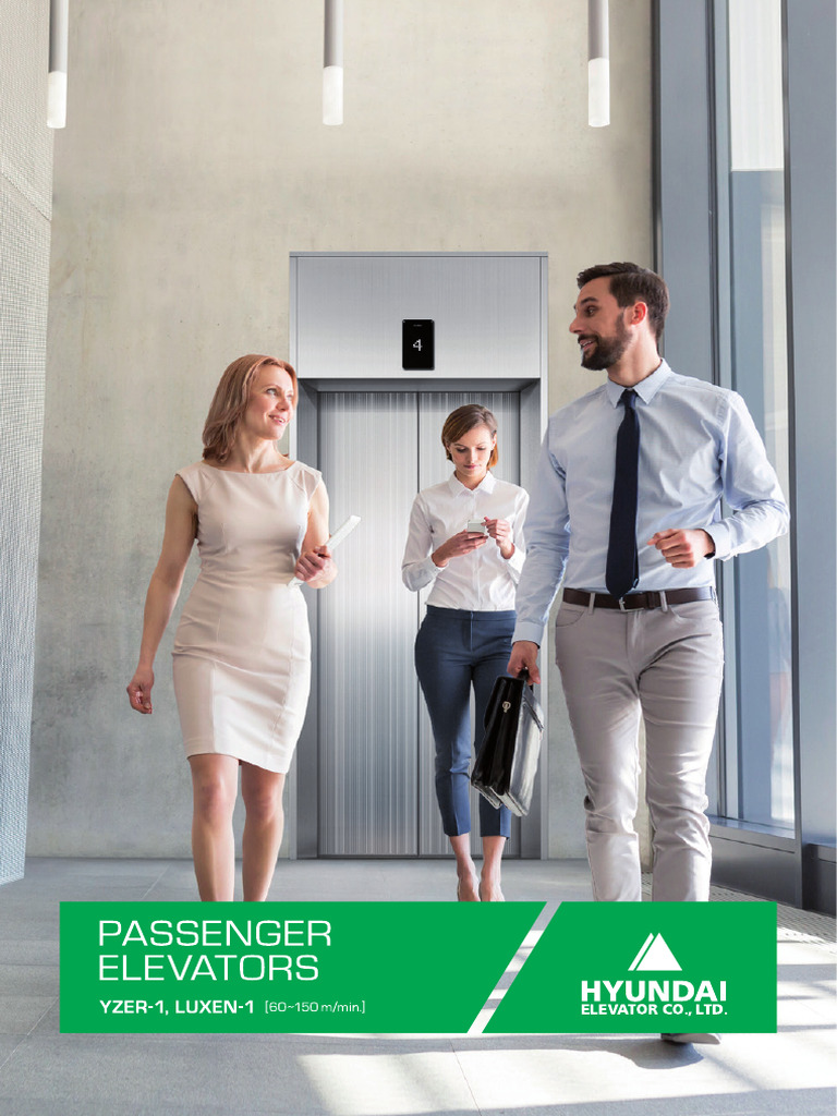 Brosur Passenger Hyundai Elevator | PDF